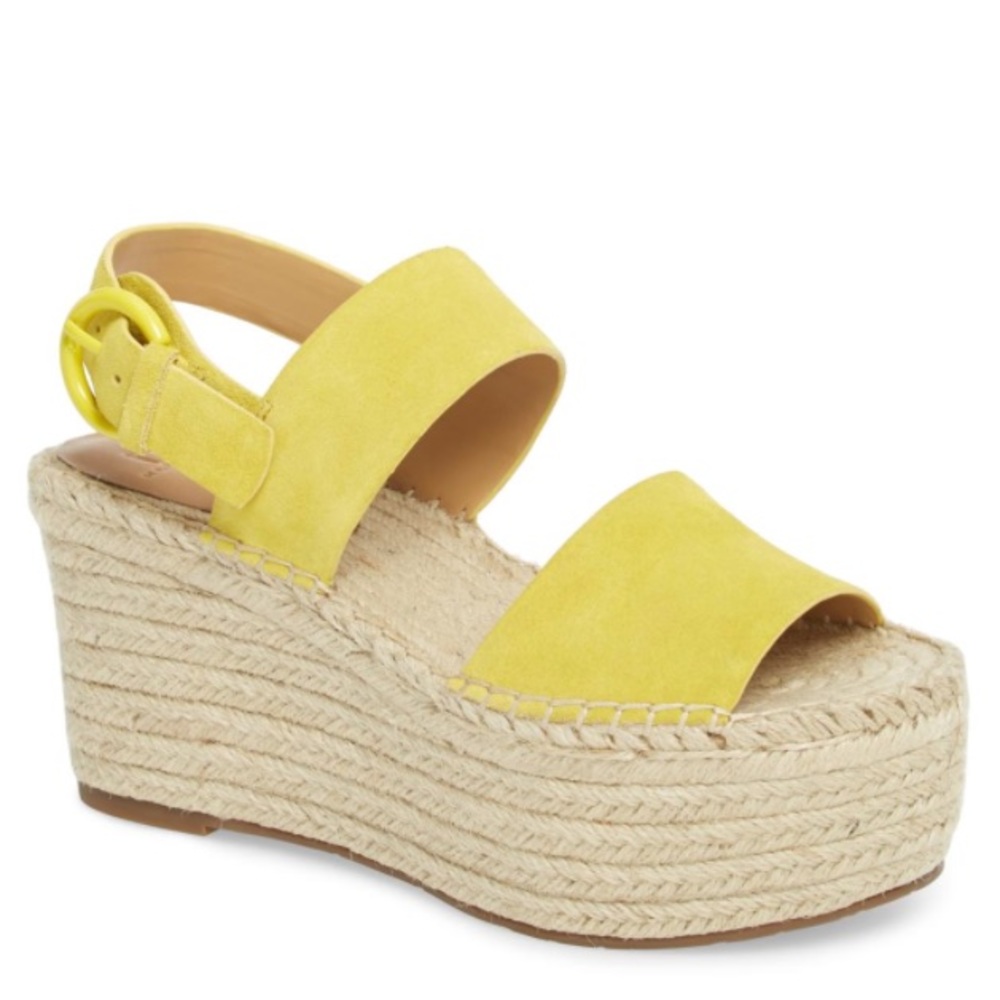 NWT Marc Fisher Renni Espadrille Platform Wedge
